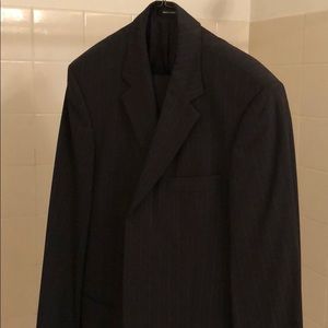 Brown Hugo Boss suit